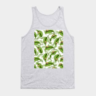 Ladybirds On Leaf Tank Top